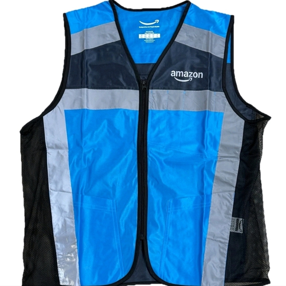 Amazon High Visibility Vest Flex Driver New Authentic XS/S